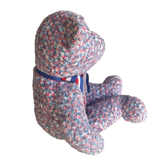Ty Beanie Buddy USA the Bear NWT 2002 Plush Stuffed Animal Patriotic Exclusive - Picture 5 of 10